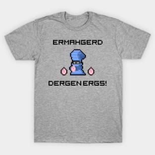 Spyro Egg Thief "ERMAHGERD" 8-Bit Pixel Art T-Shirt